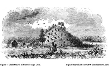 Figure 1. Great Mound at Miamisburgh, Ohio.